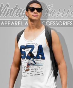 Sza Sos Album Art Tank Top Racerback