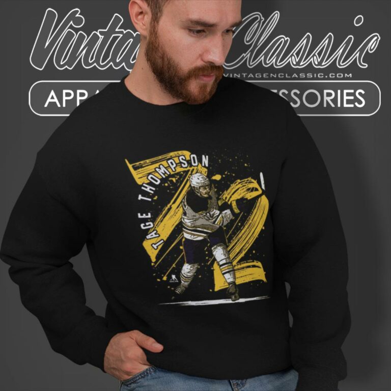 Tage Thompson Buffalo Sabres Hockey Sweatshirt Tage Thompson Buffalo Sabres Hockey Sweatshirt