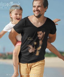 Take Care Drake Cover V Neck TShirt