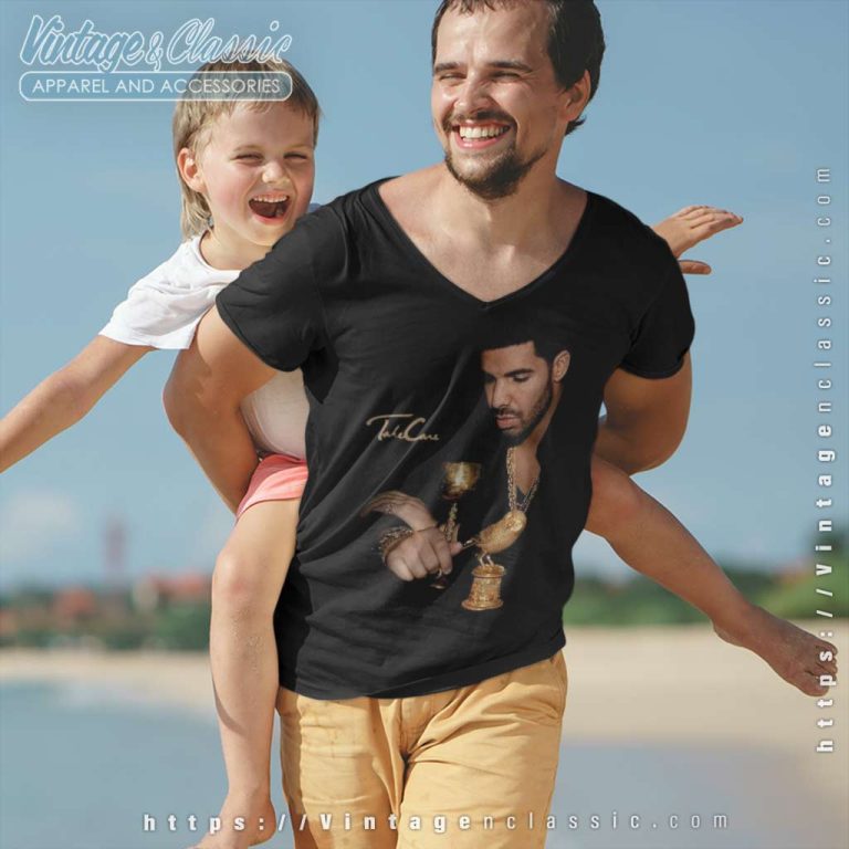 Take Care Drake Cover V Neck TShirt Take Care Drake Cover V Neck TShirt