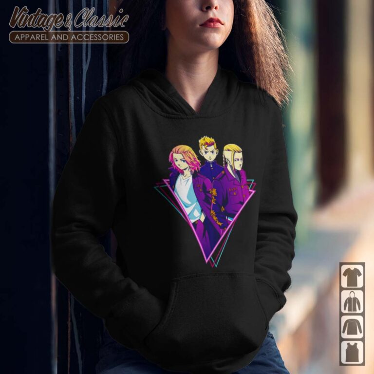Takemichi Manjiro Ken Neon Aesthetic Art Shirt Tokyo Revengers Hoodie 2 Takemichi Manjiro Ken Neon Aesthetic Art Shirt Tokyo Revengers Hoodie 2