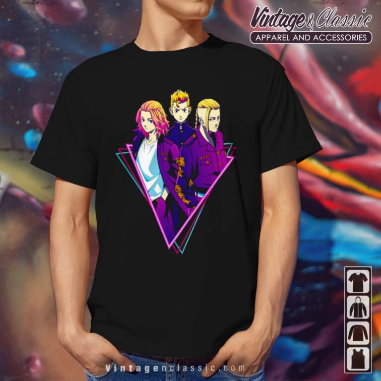Takemichi Manjiro Ken Neon Aesthetic Art Shirt Tokyo Revengers Tshirt Takemichi Manjiro Ken Neon Aesthetic Art Shirt Tokyo Revengers Tshirt