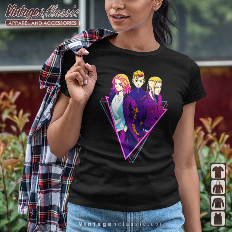 Takemichi Manjiro Ken Neon Aesthetic Art Shirt Tokyo Revengers shirt Takemichi Manjiro Ken Neon Aesthetic Art Shirt Tokyo Revengers shirt