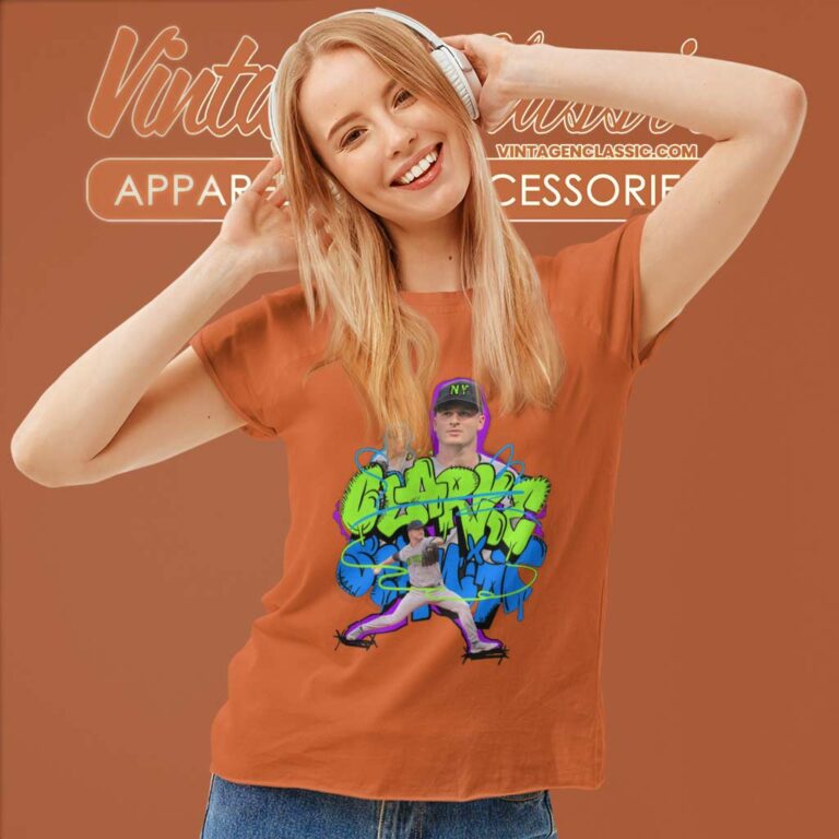 Talkin Yanks Clarke Schmidt Street Women TShirt Talkin Yanks Clarke Schmidt Street Women TShirt