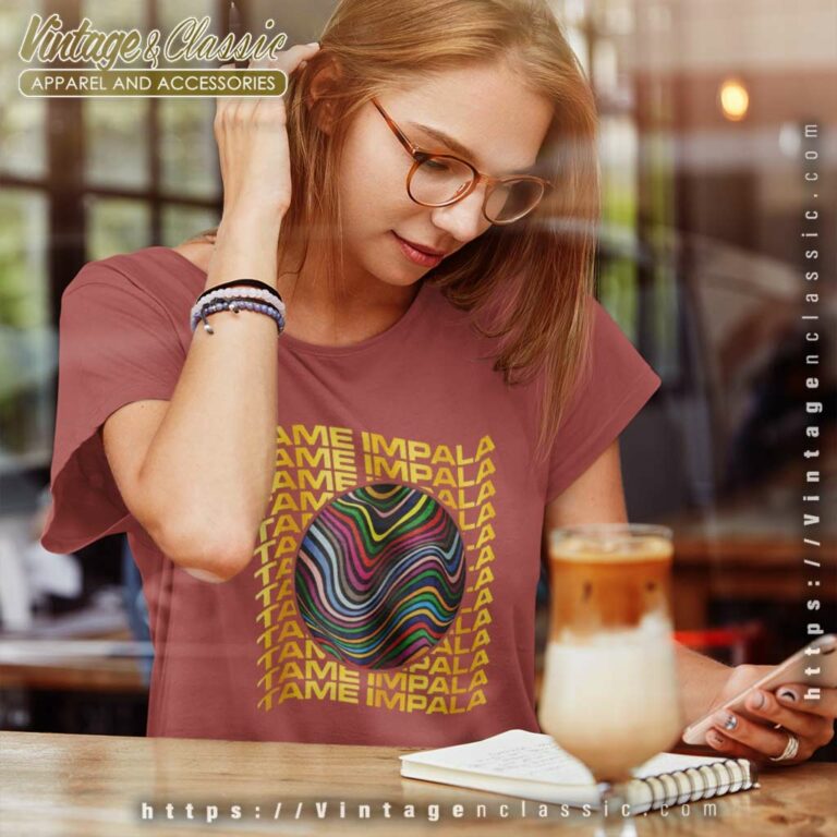 Tame Impala Artwork Women TShirt Tame Impala Artwork Women TShirt