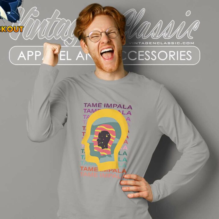 Tame Impala Shirt Feels Like We Only Go Backwards Long Sleeve Tee Tame Impala Shirt Feels Like We Only Go Backwards Long Sleeve Tee