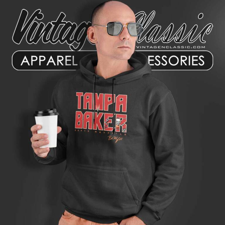 Tampa Bay Baker Mayfield Signature Hoodie Tampa Bay Baker Mayfield Signature Hoodie