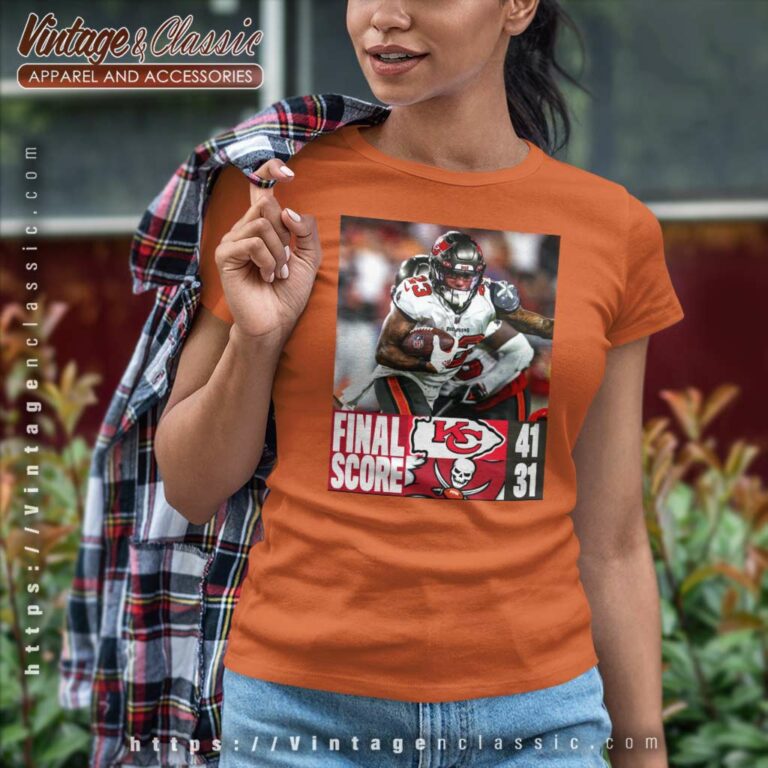 Tampa Bay Buccaneers And Kansas City Chiefs Final Score Women TShirt Tampa Bay Buccaneers And Kansas City Chiefs Final Score Women TShirt