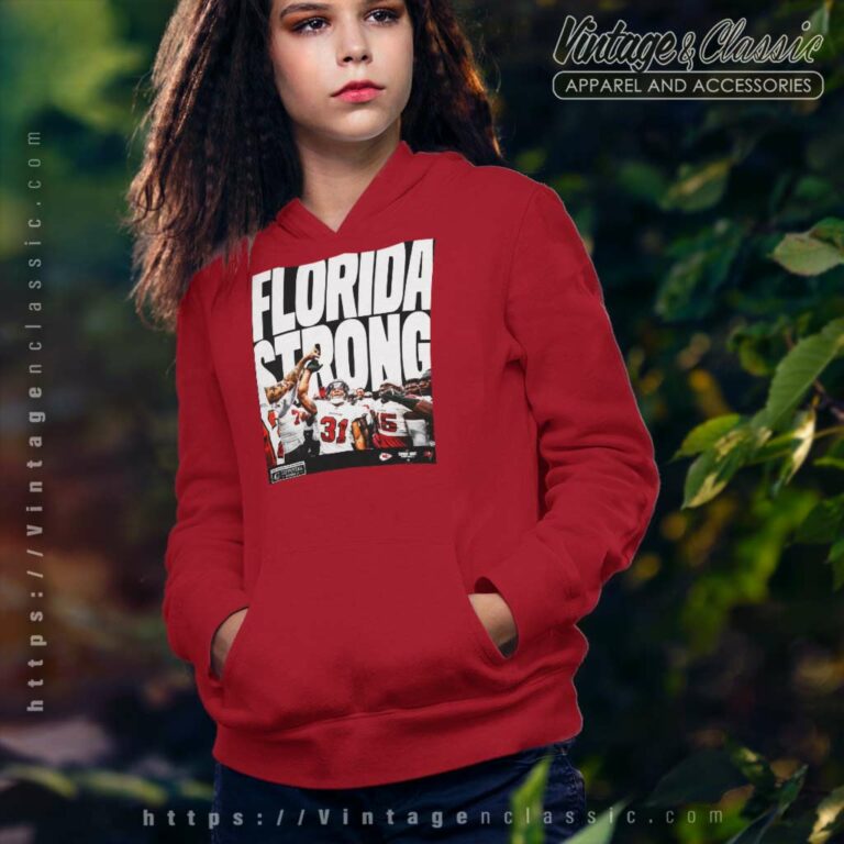Tampa Bay Buccaneers Florida Strong Hoodie Tampa Bay Buccaneers Florida Strong Hoodie