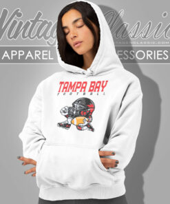 Tampa Bay Buccaneers Football Helmet Vintage Hoodie