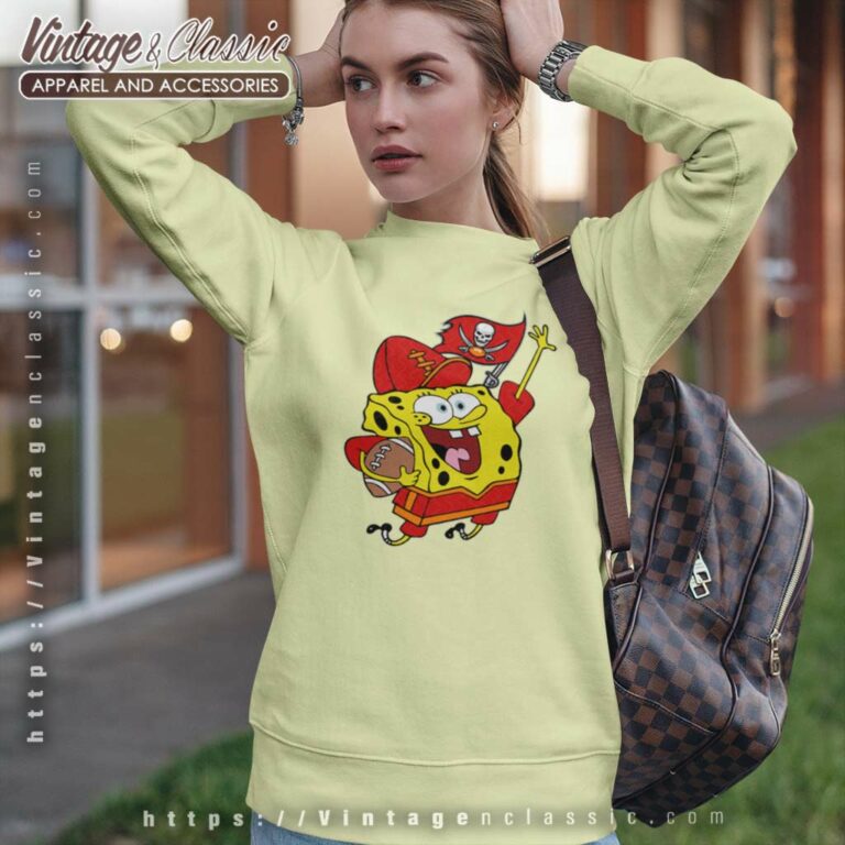 Tampa Bay Buccaneers Football Spongebob Sweatshirt Tampa Bay Buccaneers Football Spongebob Sweatshirt