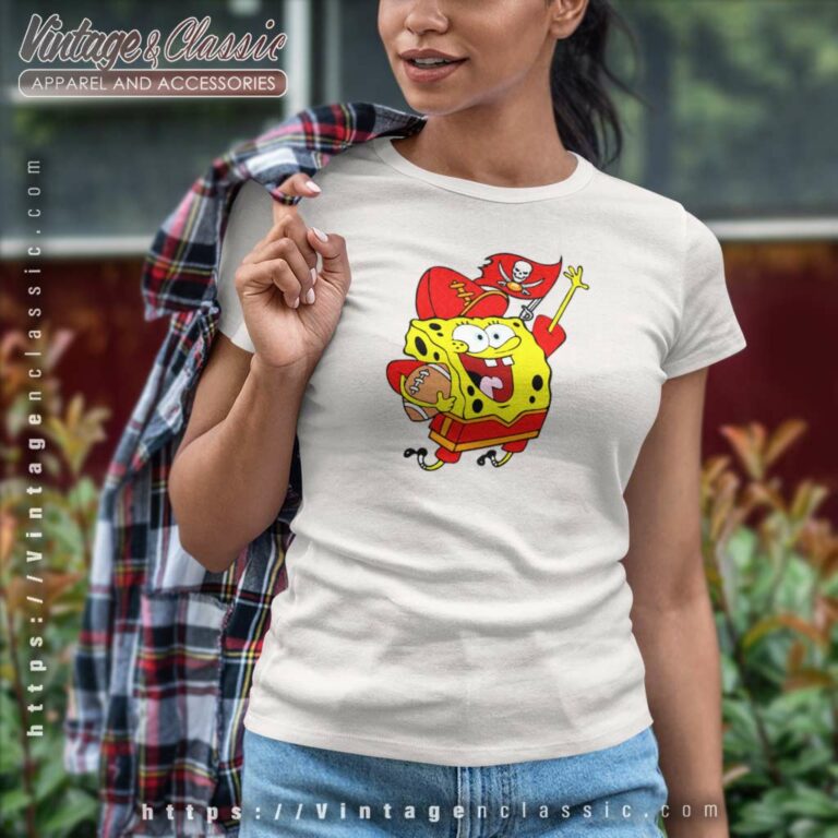 Tampa Bay Buccaneers Football Spongebob Women TShirt Tampa Bay Buccaneers Football Spongebob Women TShirt