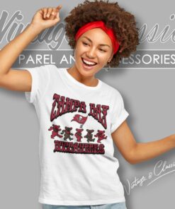 Tampa Bay Buccaneers Grateful Dead Dancing Bears Women T Shirt