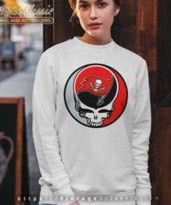 Tampa Bay Buccaneers Grateful Dead Steal Your Face Sweatshirt