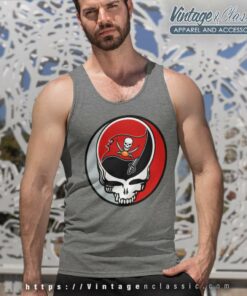 Tampa Bay Buccaneers Grateful Dead Steal Your Face Tank Top Racerback