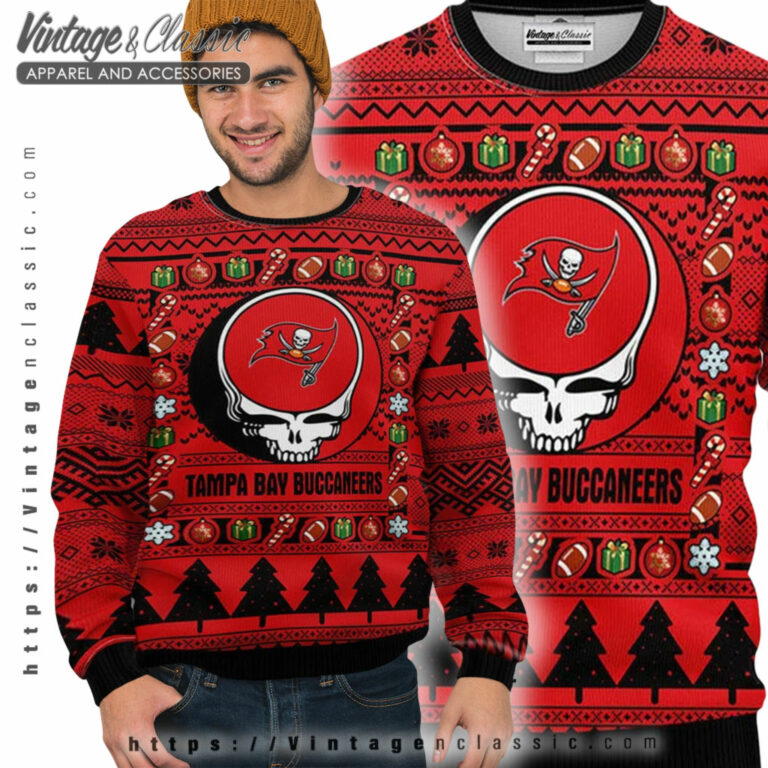 Tampa Bay Buccaneers Grateful Dead Ugly Sweater Ugly Sweater Tampa Bay Buccaneers Grateful Dead Ugly Sweater Ugly Sweater