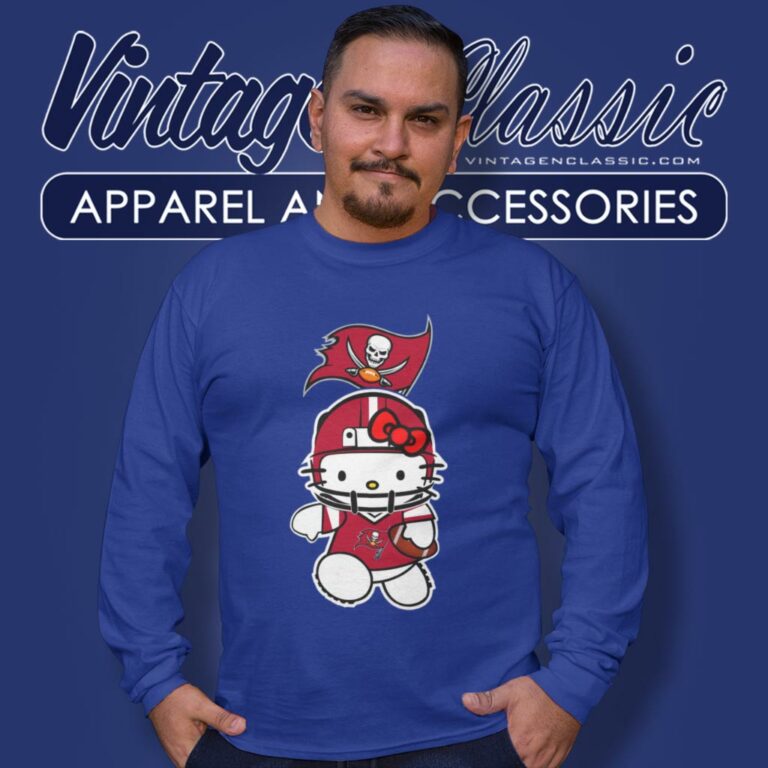 Tampa Bay Buccaneers Hello Kitty Long Sleeve Tee Tampa Bay Buccaneers Hello Kitty Long Sleeve Tee