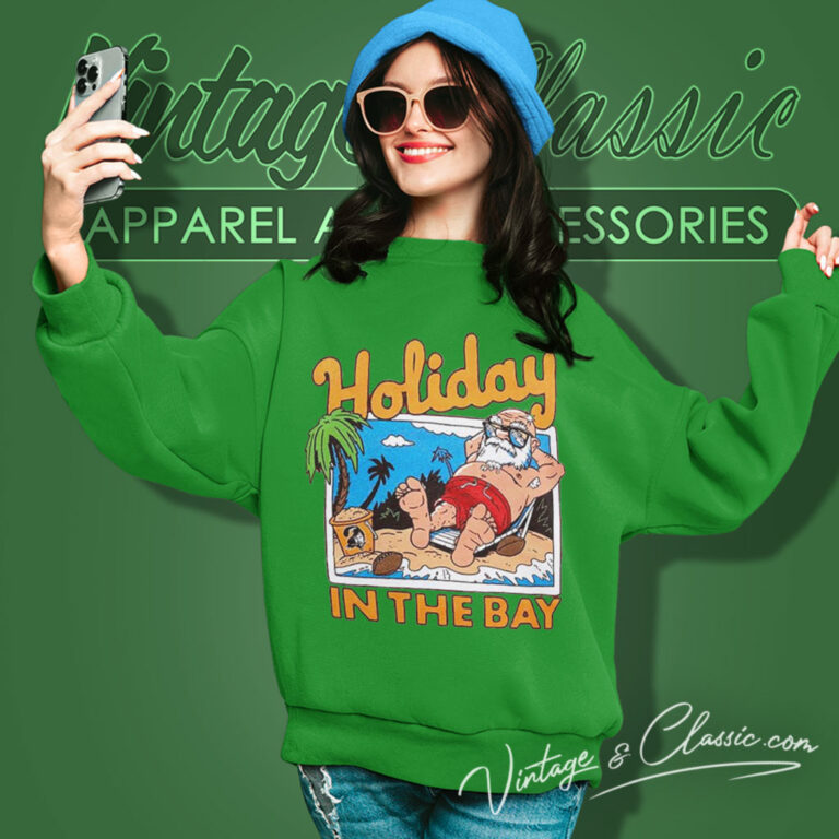 Tampa Bay Buccaneers Holiday In The Bay Christmas Sweatshirt Tampa Bay Buccaneers Holiday In The Bay Christmas Sweatshirt