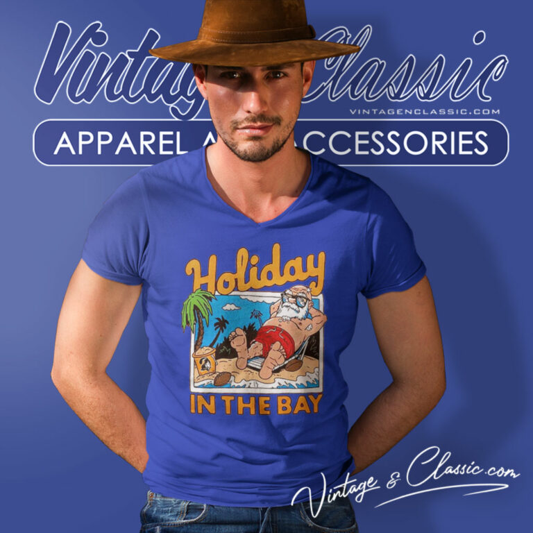 Tampa Bay Buccaneers Holiday In The Bay Christmas V Neck TShirt Tampa Bay Buccaneers Holiday In The Bay Christmas V Neck TShirt