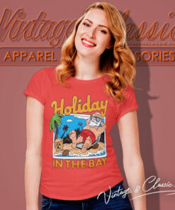 Tampa Bay Buccaneers Holiday In The Bay Christmas Women T Shirt