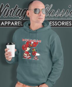 Tampa Bay Buccaneers Lets Play Football Together Snoopy Shirt Hoodie