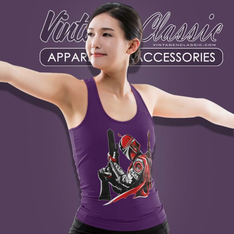 Tampa Bay Buccaneers Mandalorian Star Wars Tank Top Racerback Tampa Bay Buccaneers Mandalorian Star Wars Tank Top Racerback