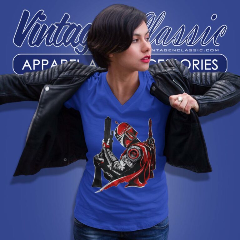 Tampa Bay Buccaneers Mandalorian Star Wars V Neck TShirt Tampa Bay Buccaneers Mandalorian Star Wars V Neck TShirt