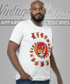 Tampa Bay Buccaneers Nfl Grateful Dancing Bears T Shirt 1