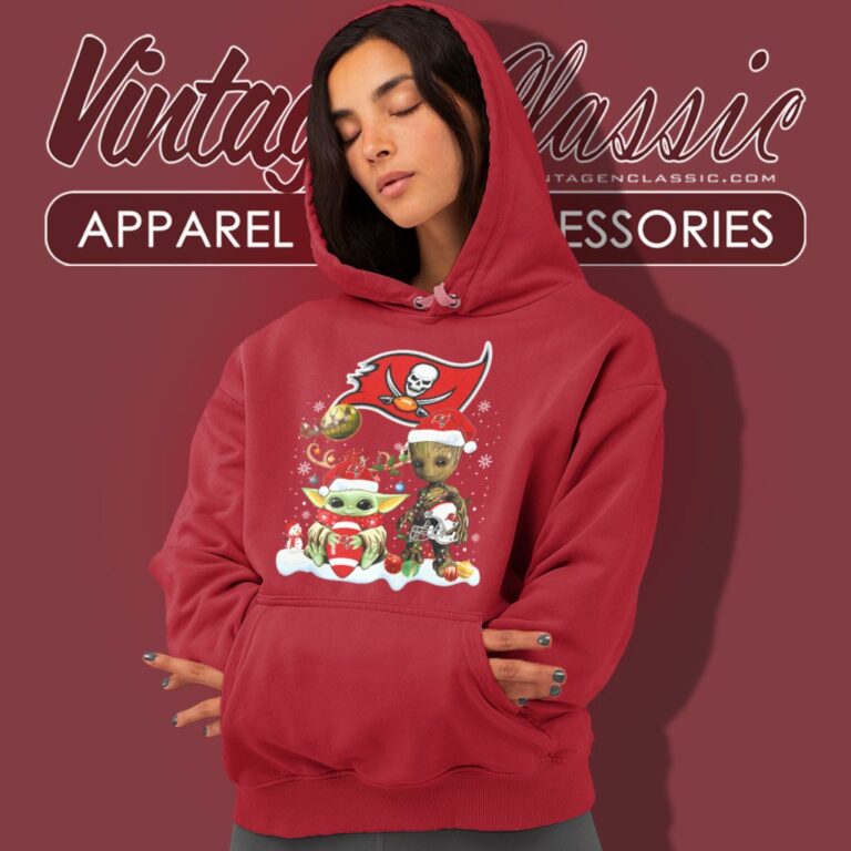 Tampa Bay Buccaneers Shirt Baby Yoda And Groot Santa Christmas Hoodie 1 Tampa Bay Buccaneers Shirt Baby Yoda And Groot Santa Christmas Hoodie 1
