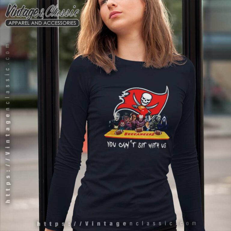 Tampa Bay Buccaneers Shirt Horror Movies You Cant Sit With Us Long Sleeve Tee Tampa Bay Buccaneers Shirt Horror Movies You Cant Sit With Us Long Sleeve Tee