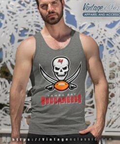Tampa Bay Buccaneers Skull Tank Top Racerback
