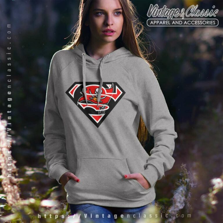 Tampa Bay Buccaneers Superman Logo Hoodie Tampa Bay Buccaneers Superman Logo Hoodie