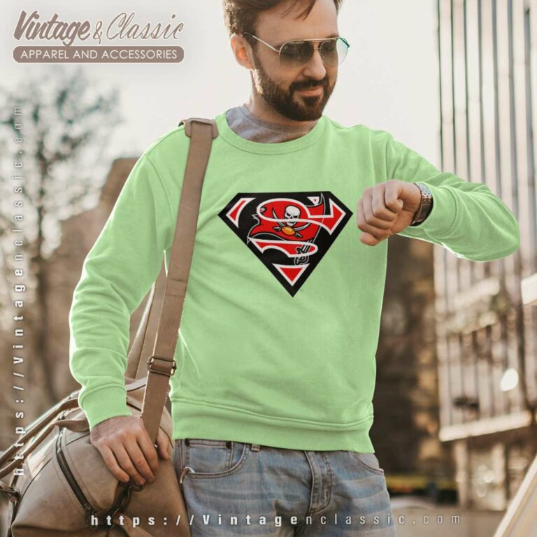 Tampa Bay Buccaneers Superman Logo Sweatshirt Tampa Bay Buccaneers Superman Logo Sweatshirt