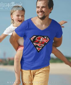 Tampa Bay Buccaneers Superman Logo Shirt 5 Tampa Bay Buccaneers Superman Logo V Neck TShirt