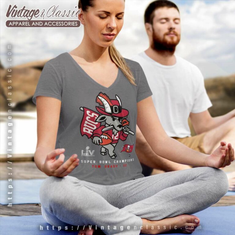 Tampa Bay Buccaneers Tom Brady Super Bowl Lvl Champions Goat Hometown Player V Neck TShirt Tampa Bay Buccaneers Tom Brady Super Bowl Lvl Champions Goat Hometown Player V Neck TShirt