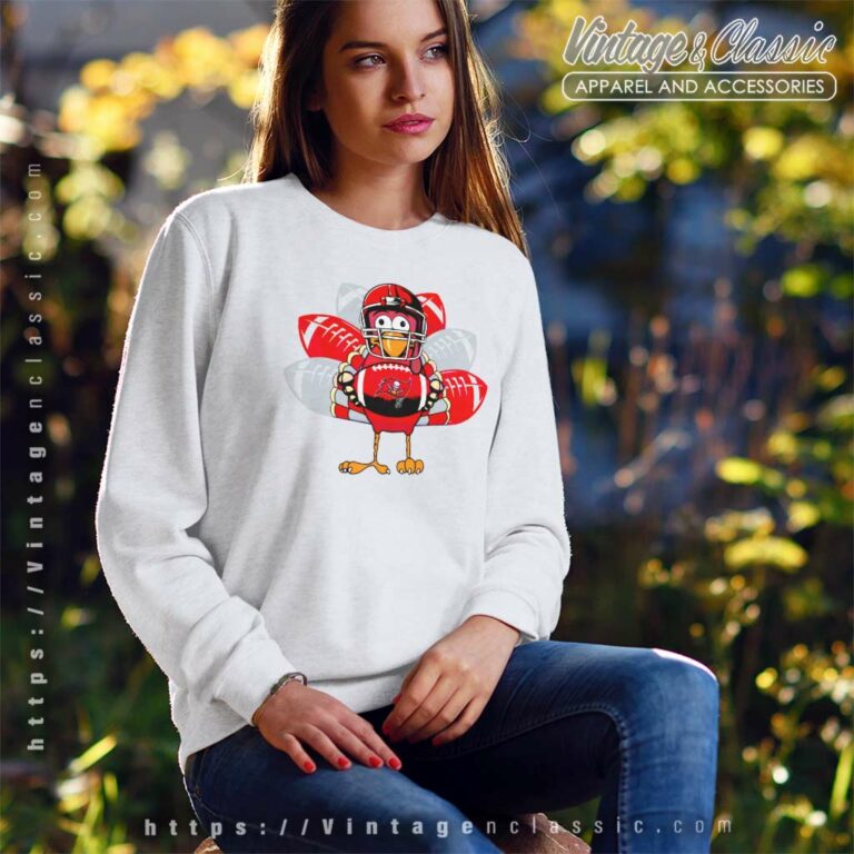 Tampa Bay Buccaneers Turkey Thanksgiving Sweatshirt Tampa Bay Buccaneers Turkey Thanksgiving Sweatshirt