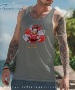 Tampa Bay Buccaneers Turkey Thanksgiving Tank Top Racerback