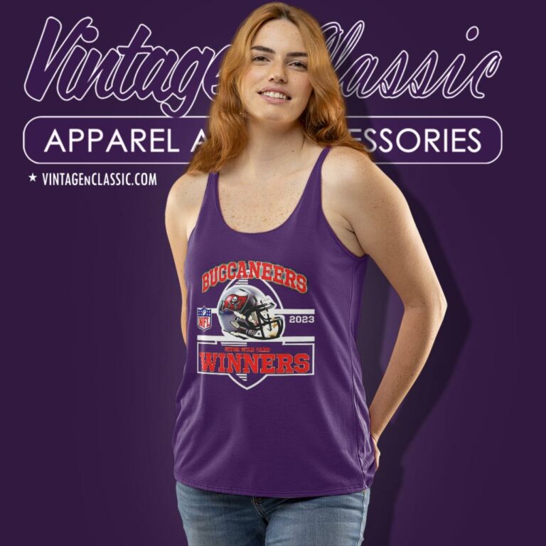 Tampa Bay Buccaneers Winners Champions 2023 Super Wild Card Nfl Divisional Helmet Tank Top Racerback Tampa Bay Buccaneers Winners Champions 2023 Super Wild Card Nfl Divisional Helmet Tank Top Racerback