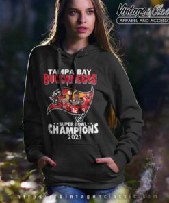 Tampa Bay Champions Super Bowl Champions 2021 Hoodie