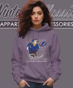 Tampa Bay Lightning Donald Duck Hockey Shirt