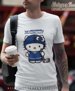 Tampa Bay Lightning Hello Kitty Shirt T shirt