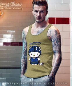 Tampa Bay Lightning Hello Kitty Shirt Tank Top Racerback