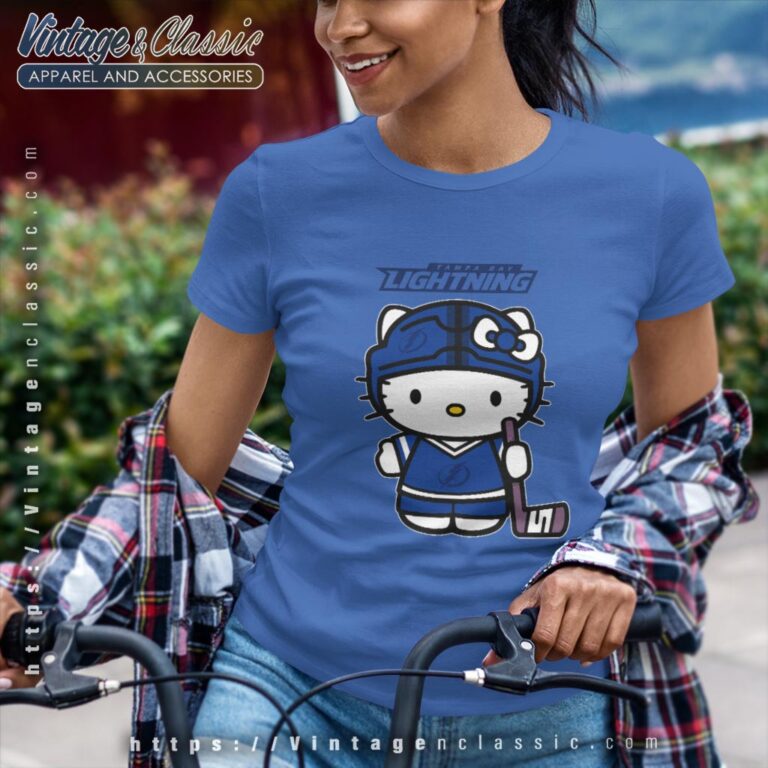 Tampa Bay Lightning Hello Kitty Shirt Women T shirt Tampa Bay Lightning Hello Kitty Shirt Women T shirt