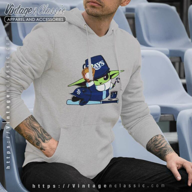 Tampa Bay Rays Baby Yoda Mlb Team Hoodie Tampa Bay Rays Baby Yoda Mlb Team Hoodie