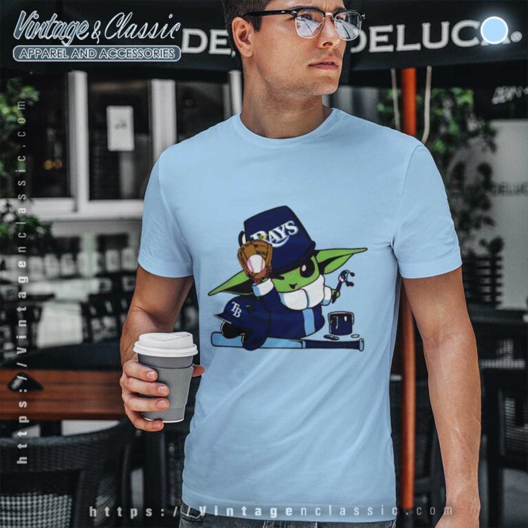 Tampa Bay Rays Baby Yoda Mlb Team T Shirt Tampa Bay Rays Baby Yoda Mlb Team T Shirt