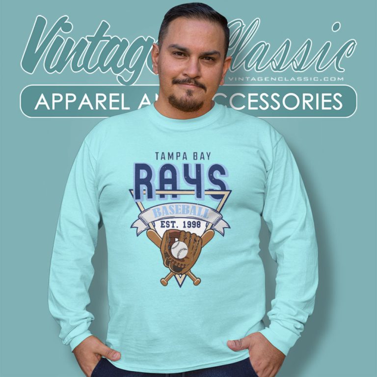 Tampa Bay Rays Baseball Mlb Long Sleeve Tee Tampa Bay Rays Baseball Mlb Long Sleeve Tee