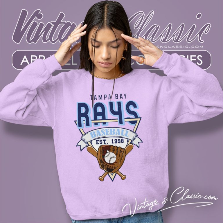 Tampa Bay Rays Baseball Mlb Sweatshirt Tampa Bay Rays Baseball Mlb Sweatshirt