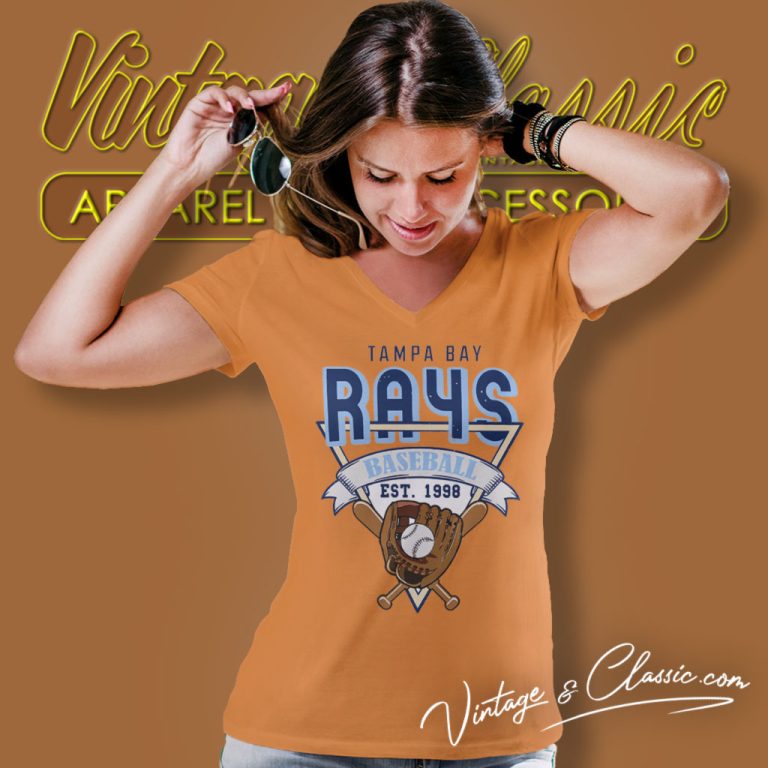 Tampa Bay Rays Baseball Mlb V Neck TShirt Tampa Bay Rays Baseball Mlb V Neck TShirt