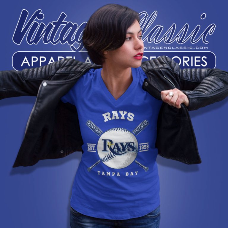 Tampa Bay Rays Est 1998 Mlb V Neck TShirt Tampa Bay Rays Est 1998 Mlb V Neck TShirt