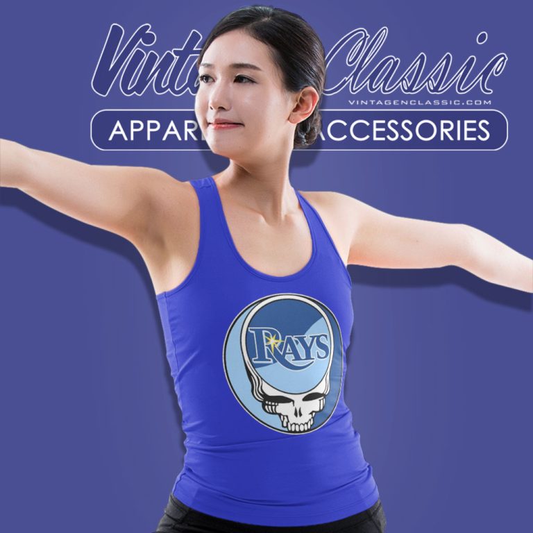 Tampa Bay Rays Grateful Dead Steal Your Face Tank Top Racerback Tampa Bay Rays Grateful Dead Steal Your Face Tank Top Racerback